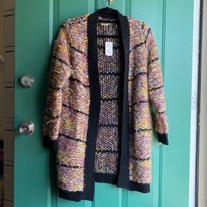 Original USA size small cardigan so soft NEW multi color